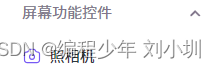 侧边栏的照相机
